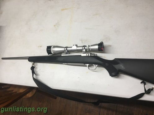 Rifles Ruger M77 Mark Ll 30-06 Stainless.