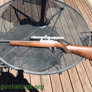Rifles Ruger 'Sporter Model M10-22 With Scope