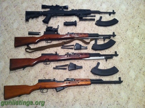 Rifles SKS Lot