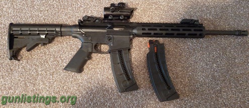 Rifles Smith And Wesson M&P 15-22 Sport Rimfire Rifle