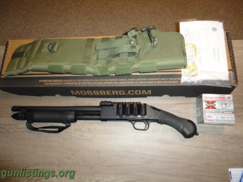 Shotguns Mossberg 590 Shock Wave New Condition With Extras