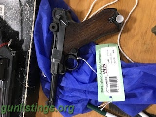 Wtb Want To Buy:  Luger P-08; Swedish Model 96