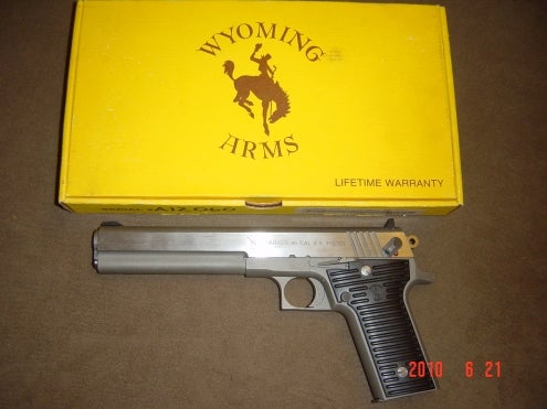 Pistols WYOMING ARMS PARKER .40 CAL S.S. PISTOL (NIB)