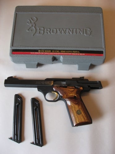 Pistols Browning Buckmark .22 Handgun