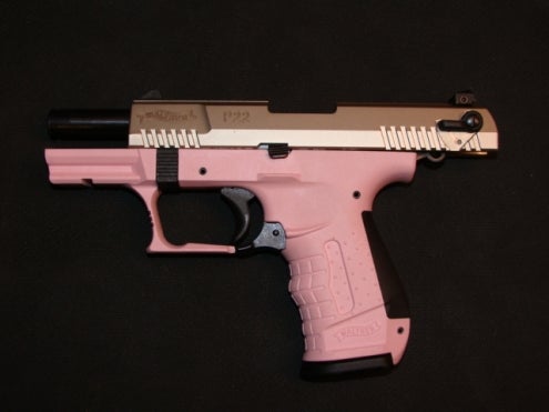 Pistols Pink Walther P22 Pistol.