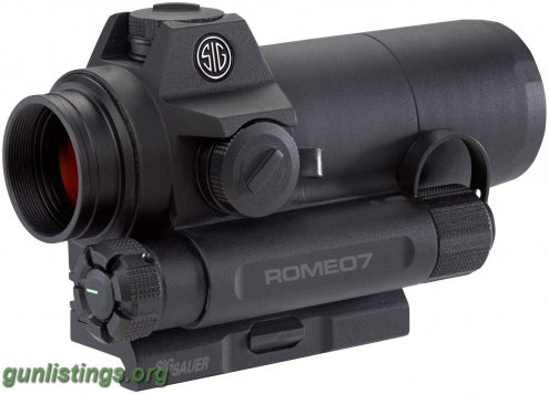 Accessories Sig Sauer Romeo7 1x30mm Fullsize Red Dot Sight