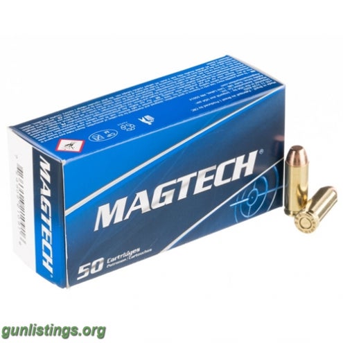 Ammo 10mm Magtech 180gr Fmj Boxes Of 50. New Unopened