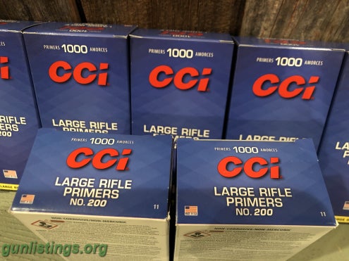 Ammo 7000 CCI Large Rifle Primers No. 200