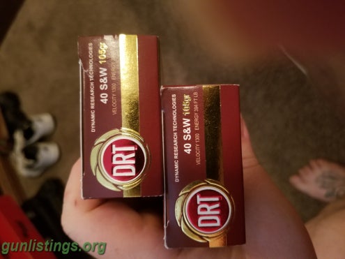 Ammo 80 Rounds Of 40 Cal Self Defense Ammunition