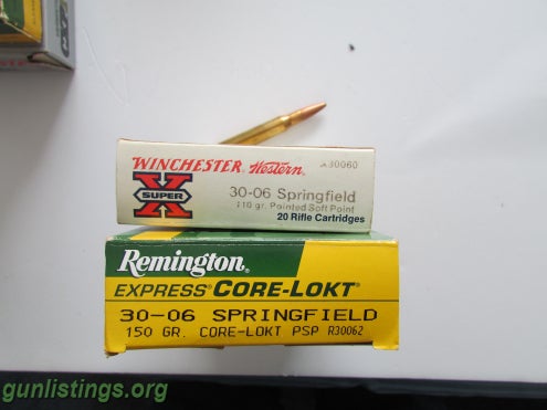 Ammo Ammo From Estate .243 30-06 .40 Cal