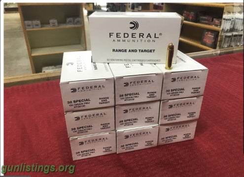 Ammo Remington & Federal 38 Special