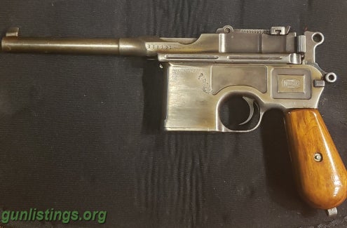 Collectibles Mauser Broom Handle Pistol