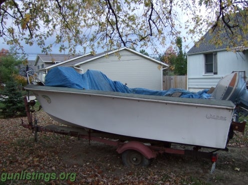 Misc 17' Fishing Boat
