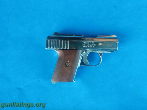 Pistols 1908 Colt Pocket 25