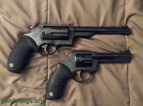 Pistols 45/410 Revolver And 22 Revolver