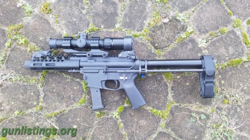Pistols -SOLD- 9mm AR-platform Pistol