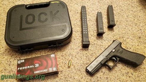 Pistols Glock 22 .40 With Fun-stick & Ammo | Sell Or Trade