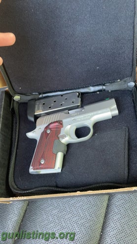 Pistols Kimber Micro 9mm With Crimson Trace Laser Grip