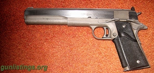 Pistols RARE AMT 1911 LONGSLIDE 45 ACP