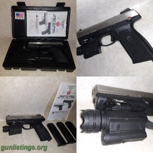 Pistols Ruger 3301 SR9 9mm Luger