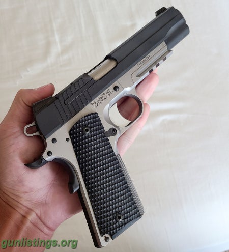Pistols *SIG 1911 TACOPS Custom 2tone
