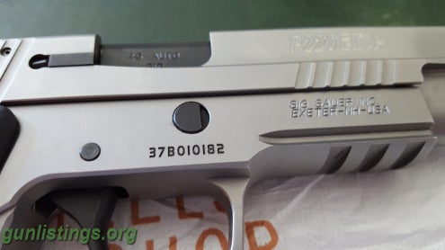 Pistols Sig Sauer P220 Elite