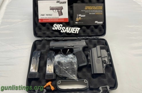 Pistols Sig Sauer P365 XL Tacpac 9mm