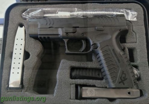 Pistols Springfield Armory XDM9459BHCOSP XDm-9mm XD-M Black 4.5