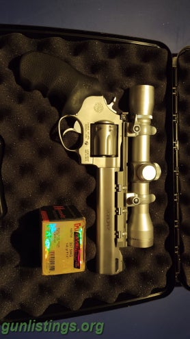 Pistols Taurus Tracker 357 With Simmons Pro Hunter Scope