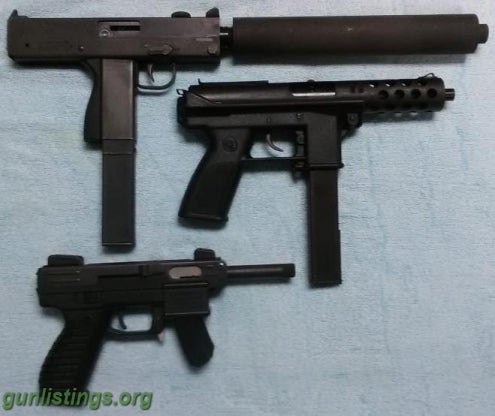 Pistols TEC-DC9 & COBRAY M11 & TEC-22