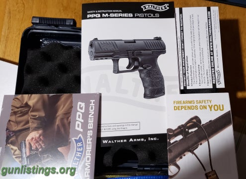 Pistols Walther PPQ M2 9mm NIB W/Contact Info
