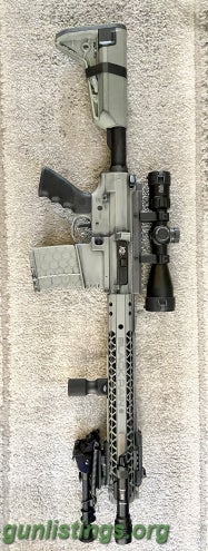 Rifles Black Rain 308 DMR - Tons Of New Extras
