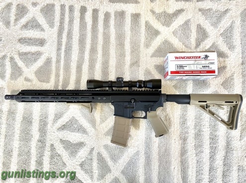Rifles Brand New AR15 With 150 Rounds Of Ammo