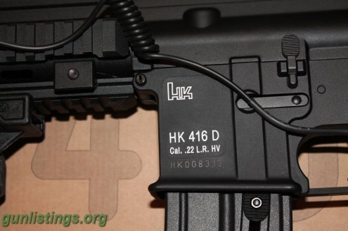 heckler & koch hk 416 tactical 22 rifle in lima / findlay, Ohio gun