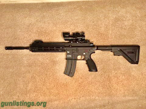 Rifles HK 416 22lr AR15 As New AR 15