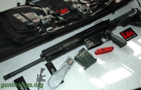 Rifles H&K HK MR762A1 BD 7.62 Heckler