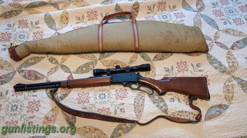 Rifles Marlin 30-30 Lever Action W/scope