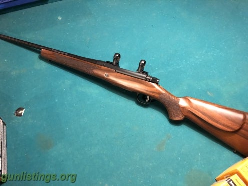 Rifles Mossberg Patriot .22-250 Bolt Action Rifle. Wood Stock