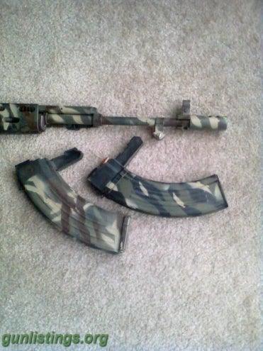 Rifles SKS Scoped Dragunov Camo War Paint
