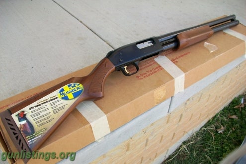 mossberg gauge shot shotgun gunlistings shotguns wood viewed times listing been field maryland armslist
