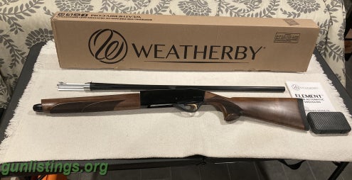 Shotguns Weatherby Element Upland 20ga