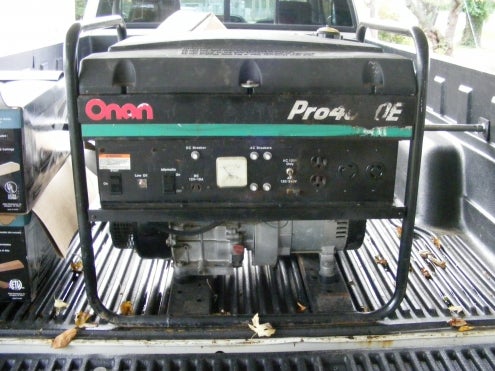 onan portable generator