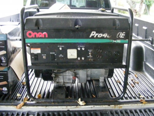 Pistols Onan Pro 4000 E Portable Generator