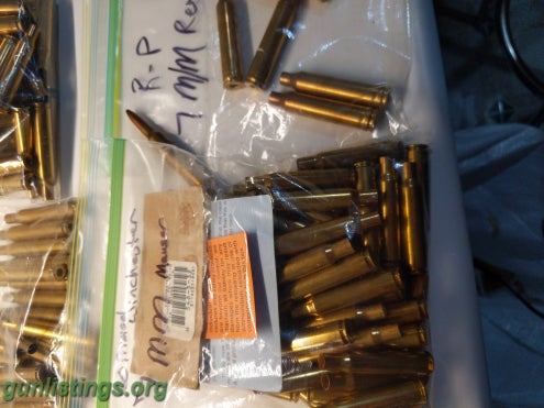 Ammo Brass 270, 7mm Mauser, 7mm Mag