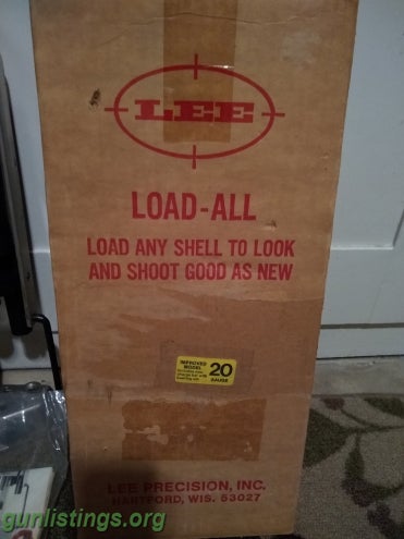 Ammo Lee Load All 20 Gauge Loader Brand New