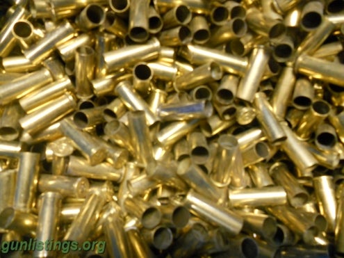 Ammo ONCE FIRED BRASS 9MM, 38, 40S&W, 45ACP