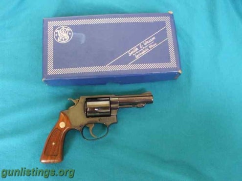 Pistols Attn Collectors S&W Revolver 38 Special With Box