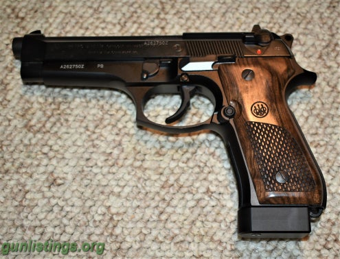 Pistols *Beretta 92 9mm Pistol W/Upgrades