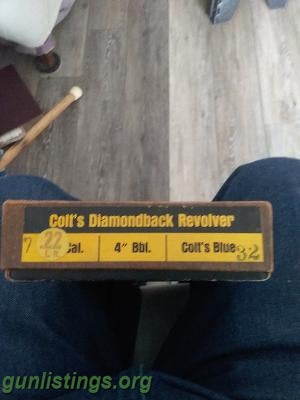 Pistols Colt Diamondback .22