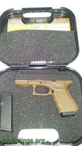 GLOCK 23 FDE in akron / canton, Ohio gun classifieds -gunlistings.org
